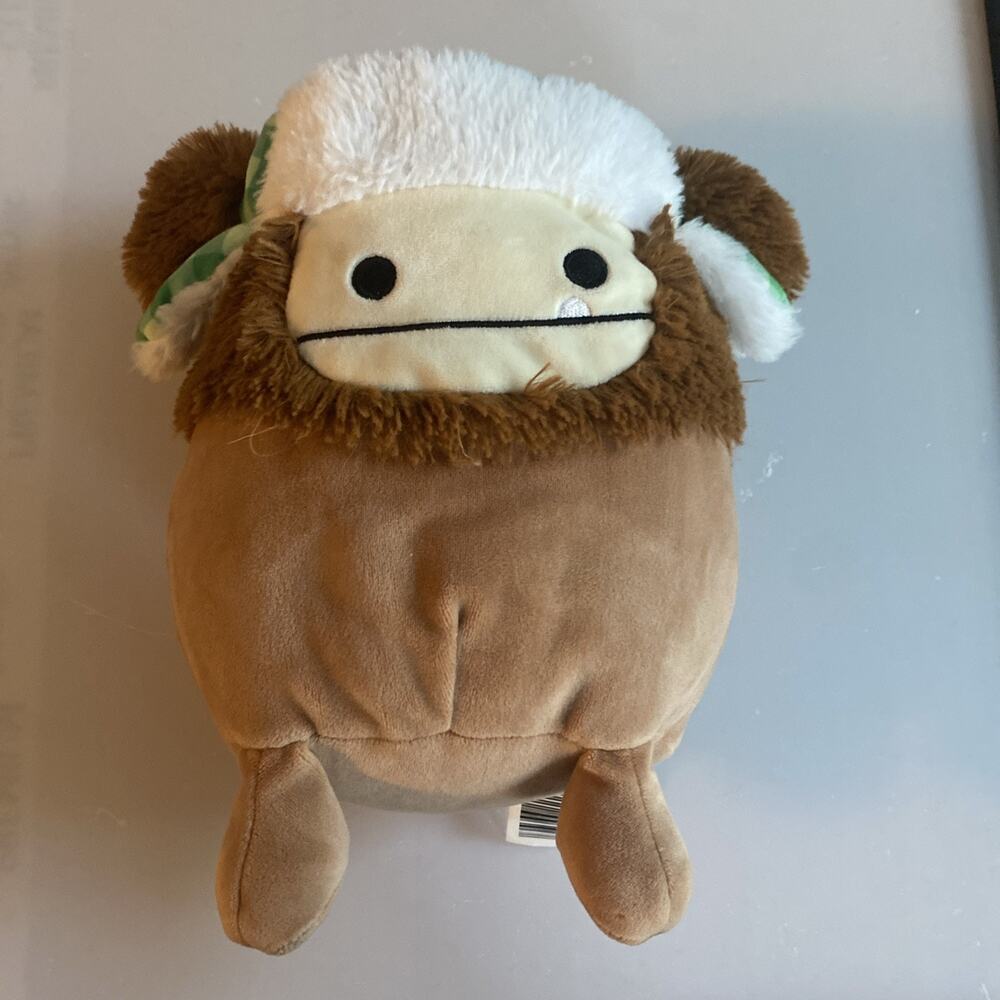 Squishmallow Benny Bigfoot The Yeti With Winter Hat